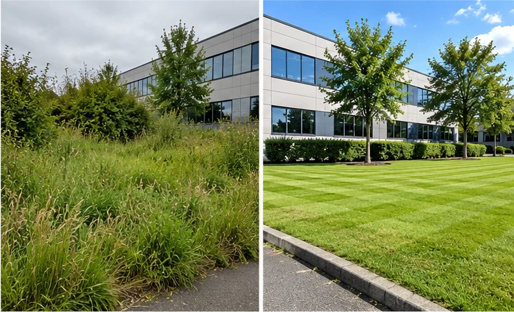 Commercial grounds maintenance service in Glasgow