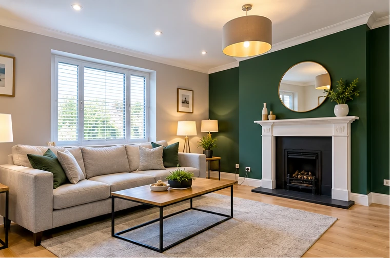 Interior painting and decorating in Glasgow